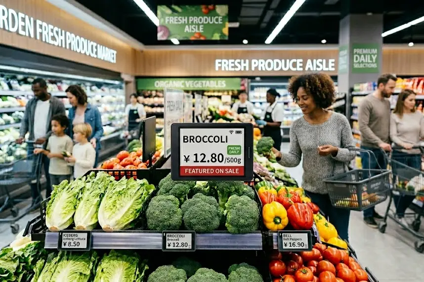 Supermarket Electronic Price Tags: Chitsogozo Chothandiza pa Kutumiza kwa ESL...