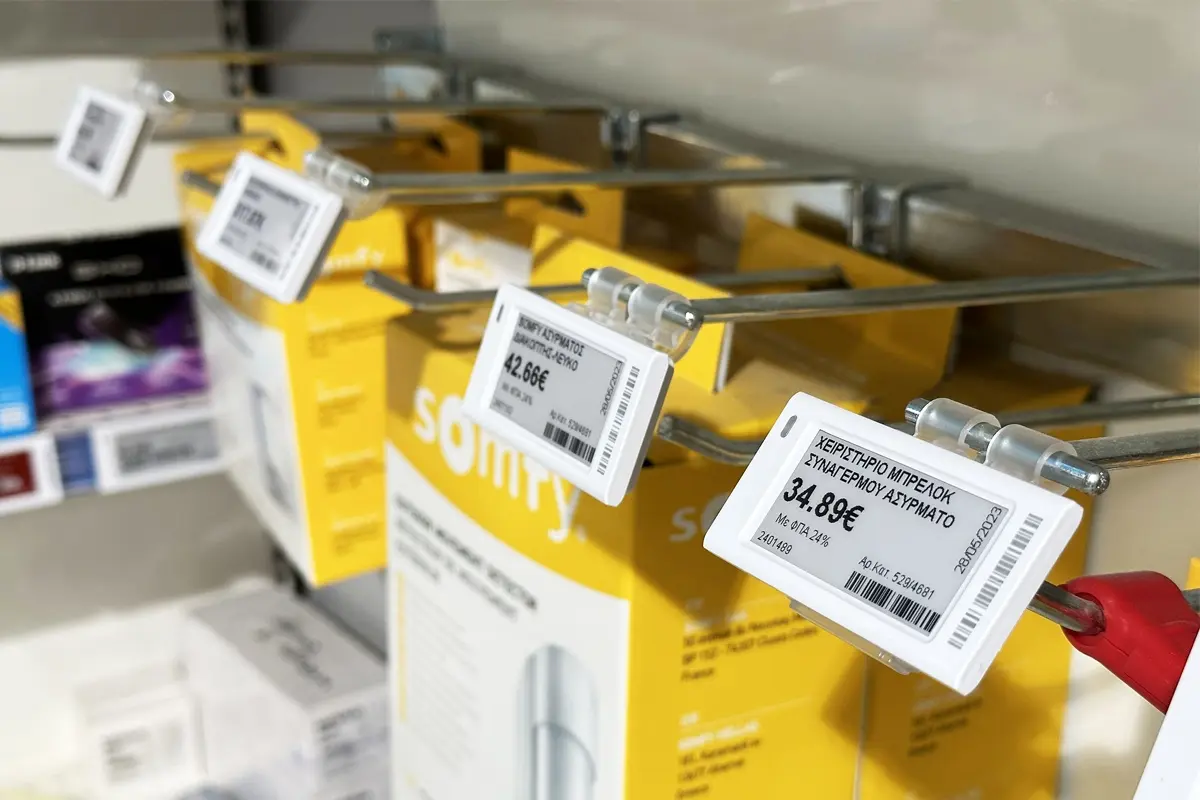 12 Electronic Shelf Label Kugwiritsa Ntchito Milandu Imapitilira Zosintha Zam...